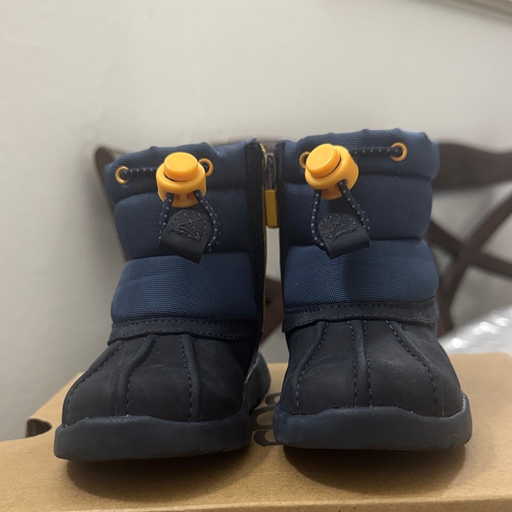 UGG Kids Navy and Black Boots